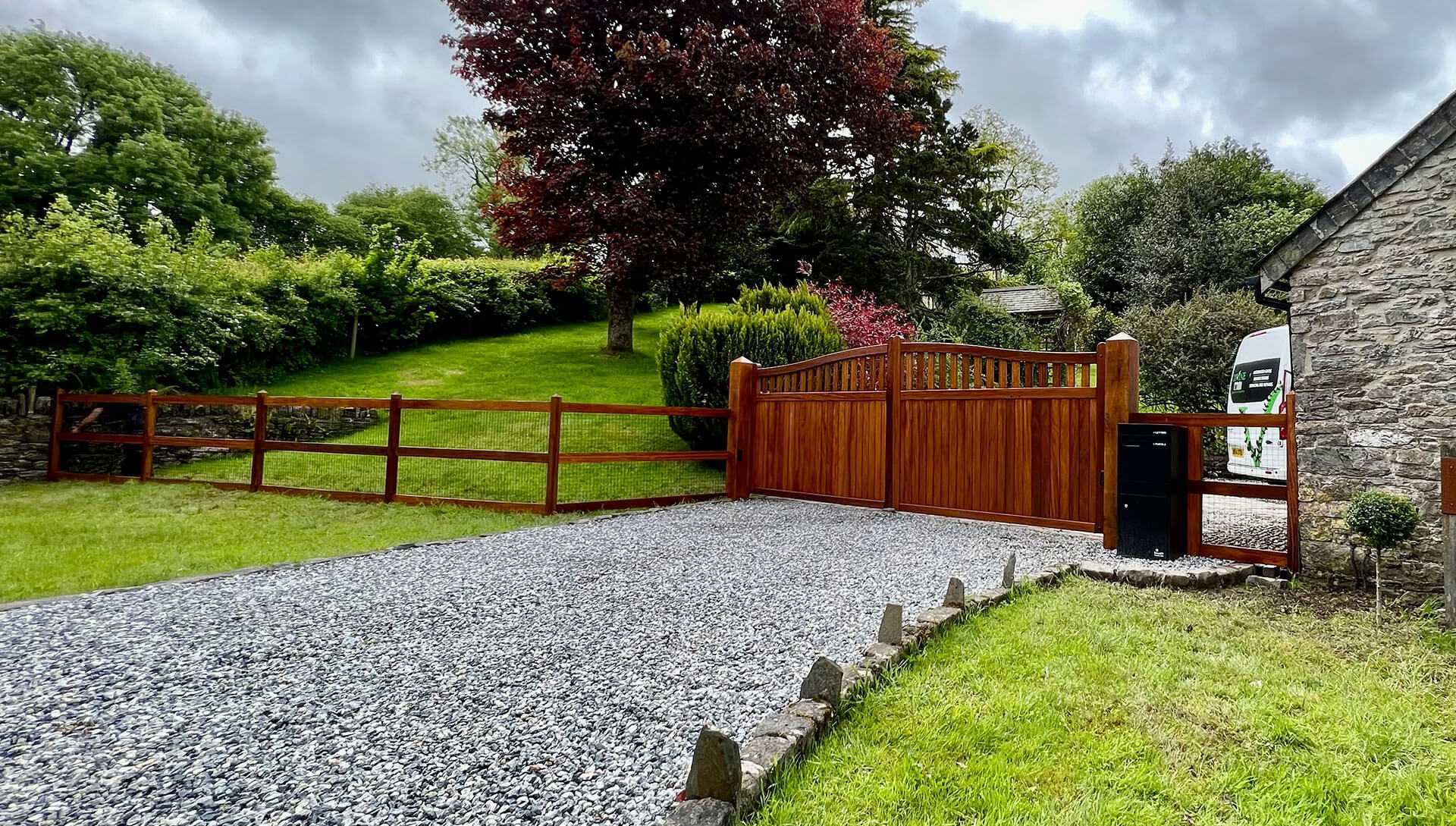 Newly Installed Automated Gates