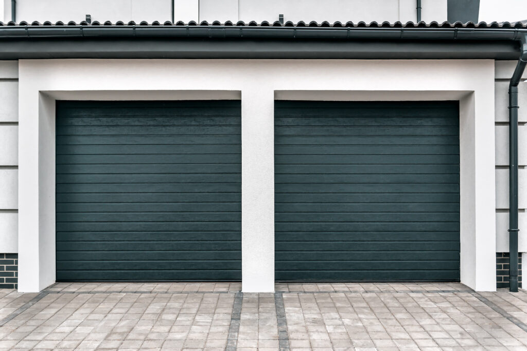 Double Modern Garage Door